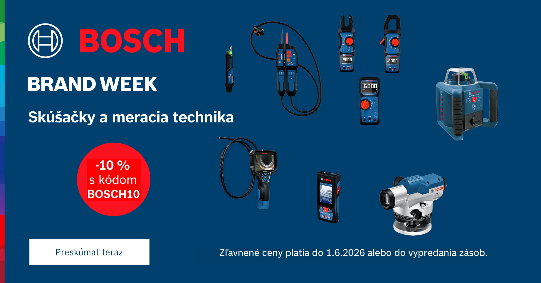 brand week bosch skusacky meracia technika